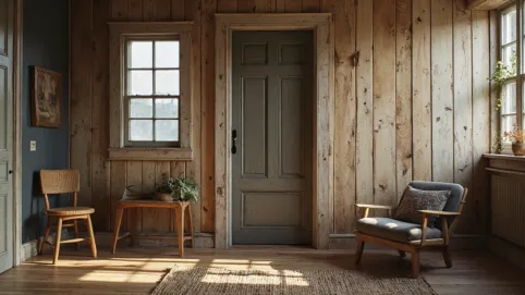 co zrobic z boazeria na scianie