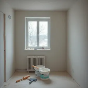 Czy można kłaść tynki wewnętrzne zimą