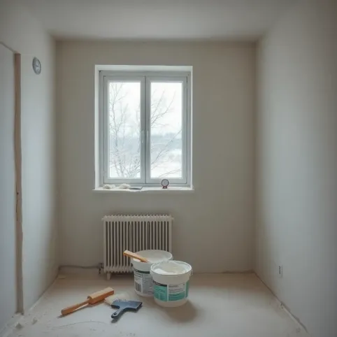 Czy można kłaść tynki wewnętrzne zimą