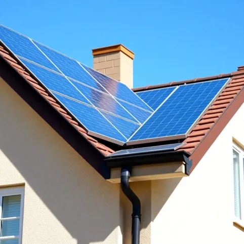 Czy panele fotowoltaiczne mogą wystawać poza obrys dachu