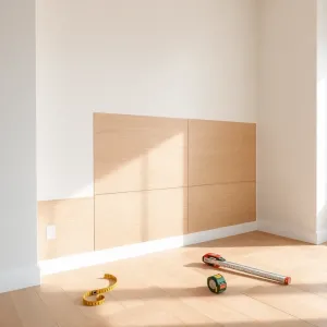 Czy panele podłogowe można położyć na ścianie