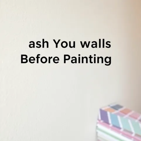 Czy Trzeba Myć Ściany Przed Malowaniem