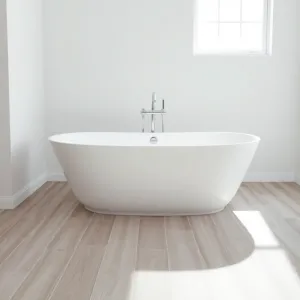 Czy wanna może stac na panelach winylowych