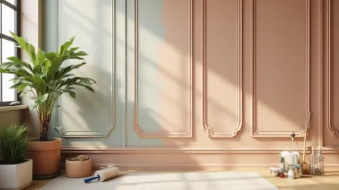 czym malować boazerie