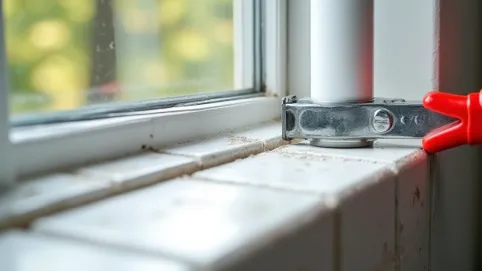 Czym przykleić parapet wewnętrzny