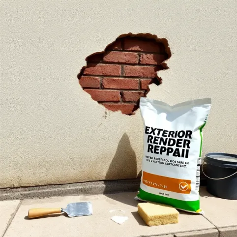 Czym uzupełnić ubytki w tynku na zewnątrz