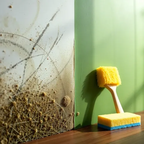 Czym wyczyścić tynk silikonowy