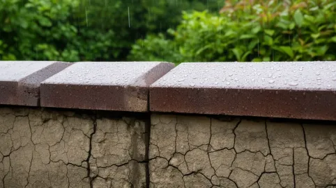 Daszki klinkierowe na murki ogrodzeniowe