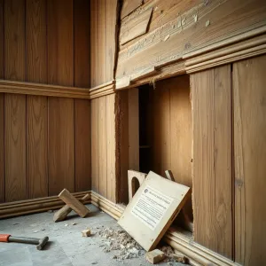 Demontaż boazerii cena