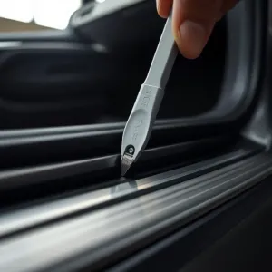 Demontaż listw progowych Audi