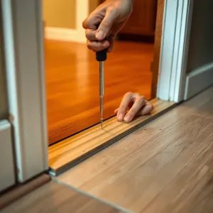 Demontaż Listwy Progowej W Domu