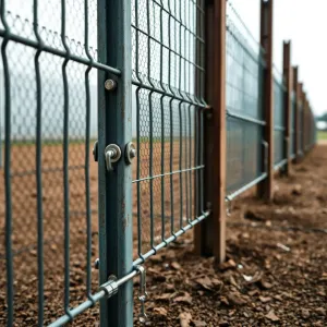 Demontaż ogrodzenia panelowego KNR