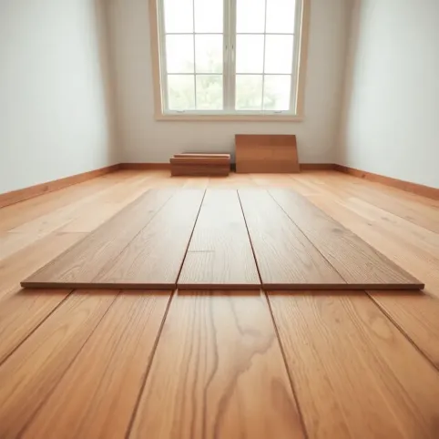 Demontaż paneli podłogowych KNR