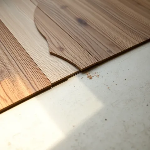 Demontaż paneli winylowych