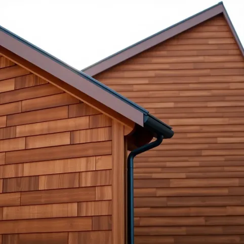 Deska na elewację domu