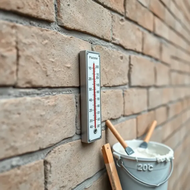 Do JAKIEJ temperatury można kłaść tynki zewnętrzne