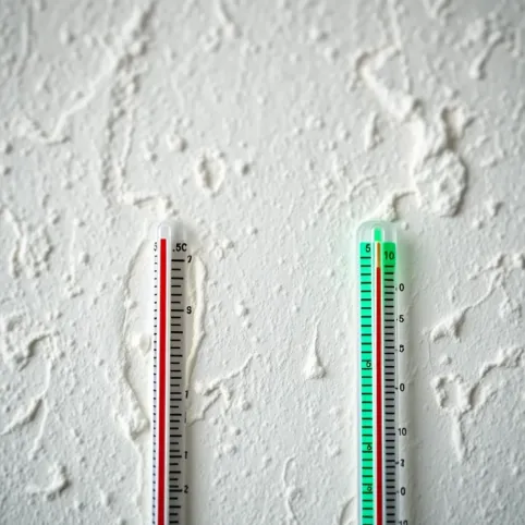 Do jakiej temperatury można tynkować