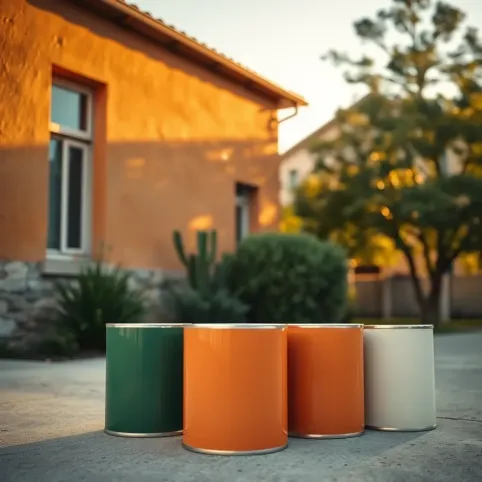 Dobrą farba do malowania elewacji