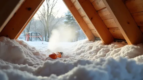 docieplenie stropodachów metodą wdmuchiwania