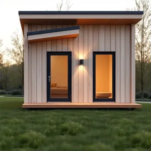 Dom z paneli SIP 35m2