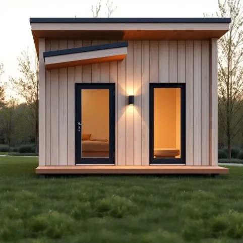 Dom z paneli SIP 35m2