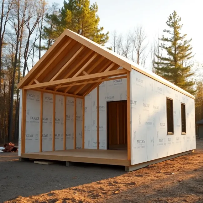 Dom z paneli SIP do samodzielnego montażu