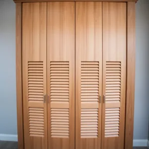 Drzwi lamelowe do szafy