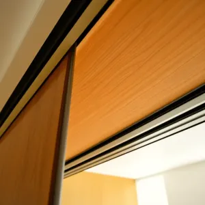 Drzwi przesuwne lamele do sufitu