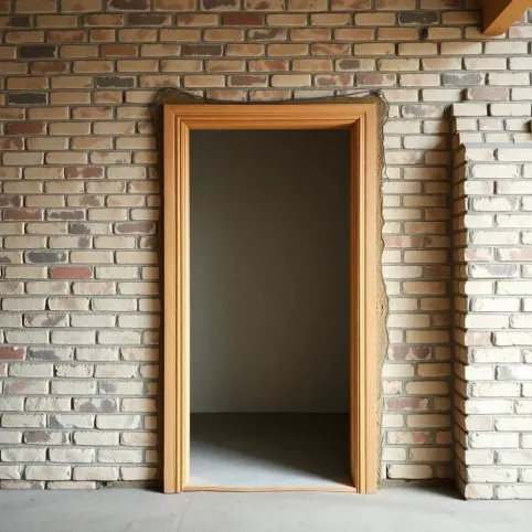 Drzwi ukryte przed czy po tynkach