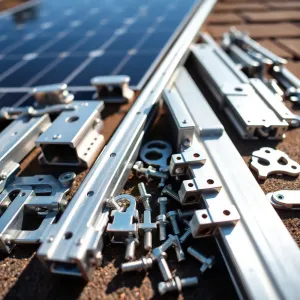 Elementy montażowe do paneli fotowoltaicznych