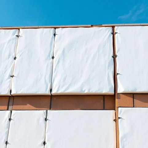 Elewacja na styropianie