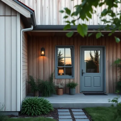 Elewacja W Stylu Skandynawskim