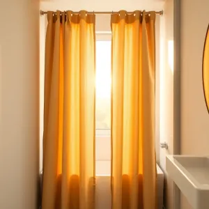 Firanka do łazienki panel