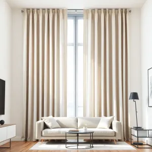 Firanki panele do salonu