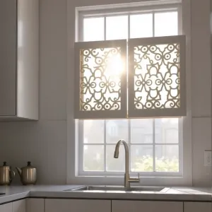 Firany panele ażurowe do kuchni