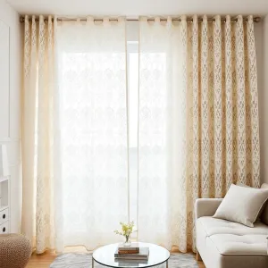 Firany panele ażurowe do salonu