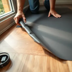 folia grzewcza pod panele  montaż