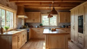 fornir dębowy kuchnia