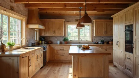 fornir dębowy kuchnia