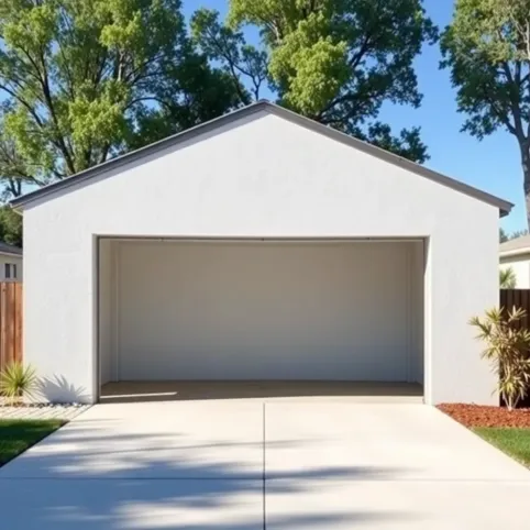 Garaż blaszany tynkowany cena
