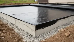 Hydroizolacja pozioma płyty fundamentowej