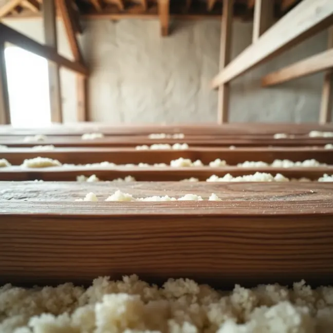 Izolacja podłogi na legarach