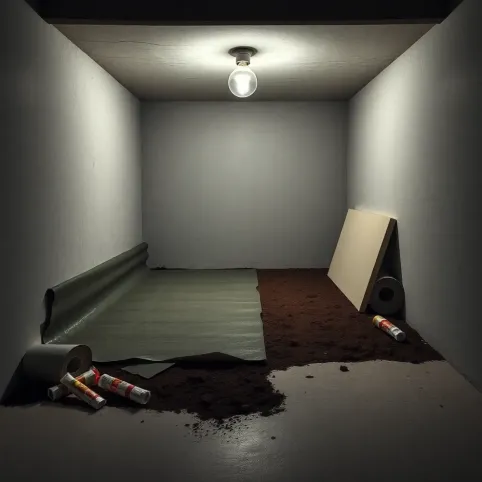 Izolacja posadzki w piwnicy