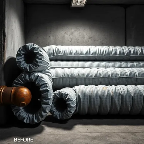 Izolacja rur co w piwnicy