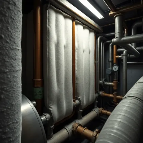 Izolacja rur w kotłowni