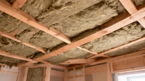 izolacja stropu wełną reda