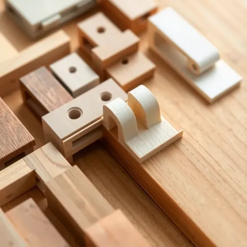 Jak dobrać klamry do boazerii