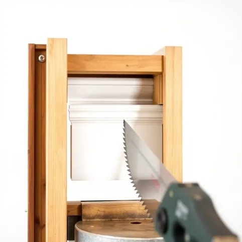 Jak dociąć listwy sufitowe w narożnikach wewnętrznych