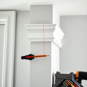 Jak dociąć listwy sufitowe w narożnikach zewnętrznych