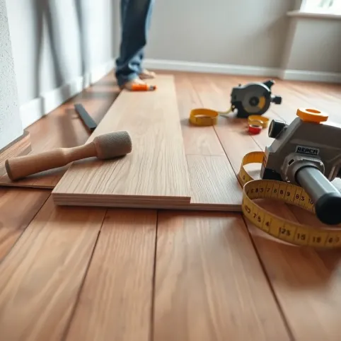 Jak kłaść panele na podłodze drewnianej